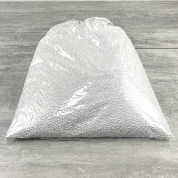 Granulés de polystyrène, gros sachet 300 gr, Petites billes de diam. 1 à 5 mm de rembourrage, env. 1 - Photo n°2