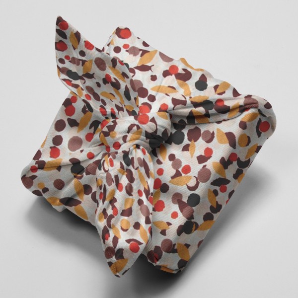 Tissu coton Frou Frou - Prunelle Cerise - Vendu par 10 cm - Photo n°4