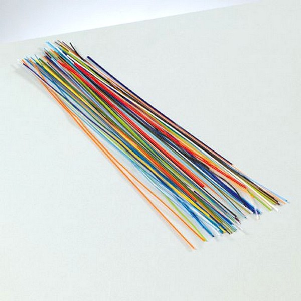 émaillage au fil, couleurs assorties, 10 gr, longueur 15 à 17 cm, pour cuisson 780°C-850°C - Photo n°2