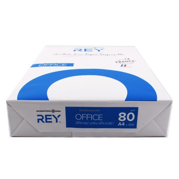 Papier A3 blanc 80 g Rey Office - Ramette de 500 feuilles sur