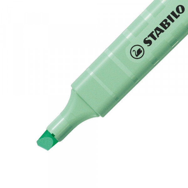 Surligneur vert pastel - STABILO Swing cool - menthe à l'eau - Photo n°4