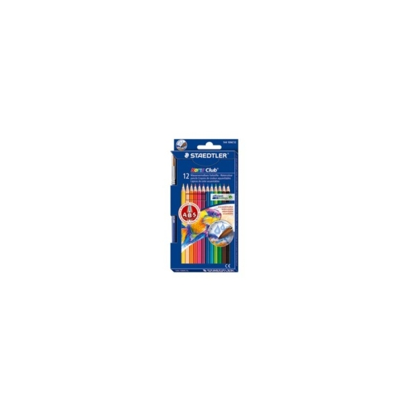 12 crayons de couleur - Aquarellable - Staedtler - Noris Aquarell - Photo n°2