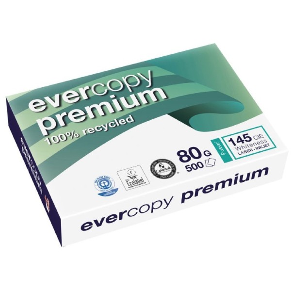 Papier Recyclé Multifonction Evercopy Premium, Format A4 80G Clairefontaine 1902C - Photo n°1