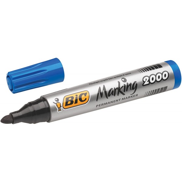Marqueur permanent - Marking 2000 - Bleu - BIC - Photo n°1