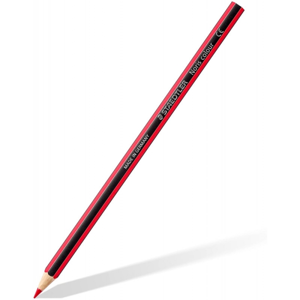 12 crayons de couleur - Gomme Mars Plastic - Crayon graphite HB - Noris Colour - Staedtler - Photo n°2