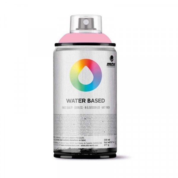 Bombe de peinture MTN water based - rose clair - Photo n°1
