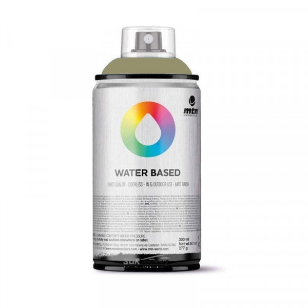 Bombe de peinture MTN water based - vert gris - Photo n°1