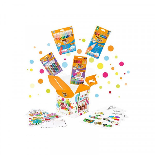Kit anniversaire spécial coloriage - Bic Kids - Photo n°2