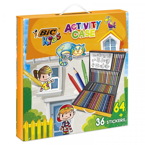 Mallette de coloriage - Multi-activités - Bic Kids - Photo n°1