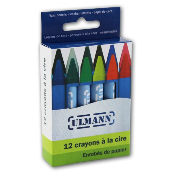 12 Crayons La Cire - Ulmann - Photo n°1