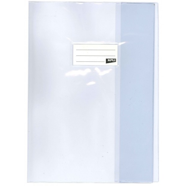Protège-cahier transparent en PVC Format 24x32 cm Épaisseur 19/100ème Grain lisse - Photo n°1