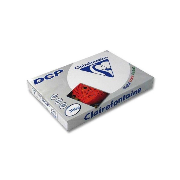 Clairefontaine Dcp 125 Feuilles A4 (210 X 297 Mm), 300 G/M2- Papier D'Impression - Ultra Blanc 3801C - Photo n°1
