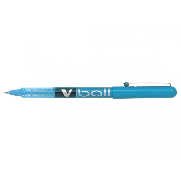 Stylo roller V-Ball 05 pointe fine 0,5mm turquoise Pilot - Photo n°1