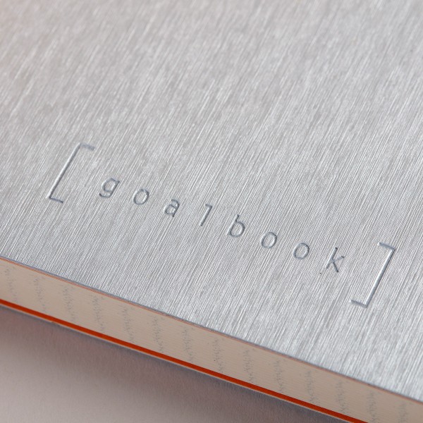 Carnet d'organisation Goalbook - A5 - Argenté - 240 pages pointillées - Photo n°4