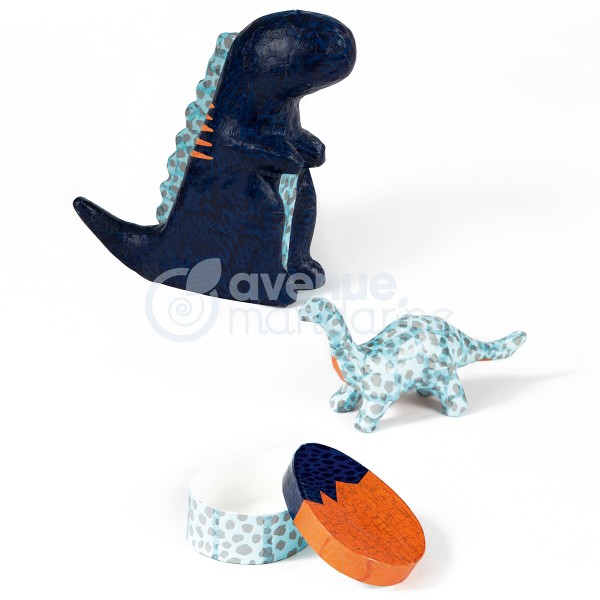 Coffret créatif Décopatch pour enfant - Dinosaures - Photo n°2