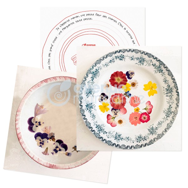 Kit créatif enfant - Presse à fleurs et cartes à décorer - Photo n°2
