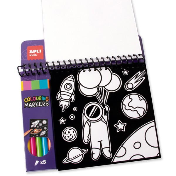 Kit coloriage pour enfant - 1 pce - Coffret coloriage - Creavea