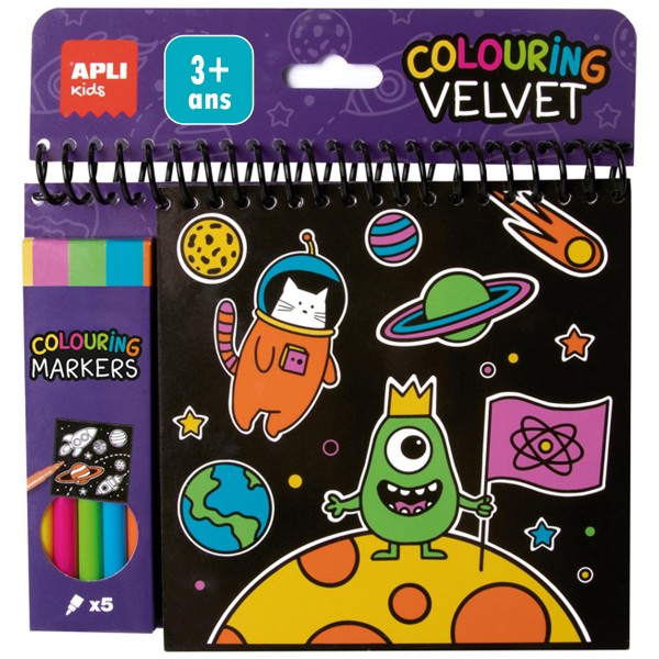 Kit coloriage pour enfant - 1 pce - Coffret coloriage - Creavea