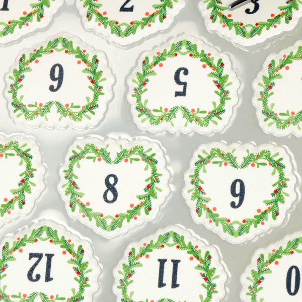 Stickers Puffies XL Noël - Beary Christmas - 2,7 cm - 30 pcs - Photo n°3