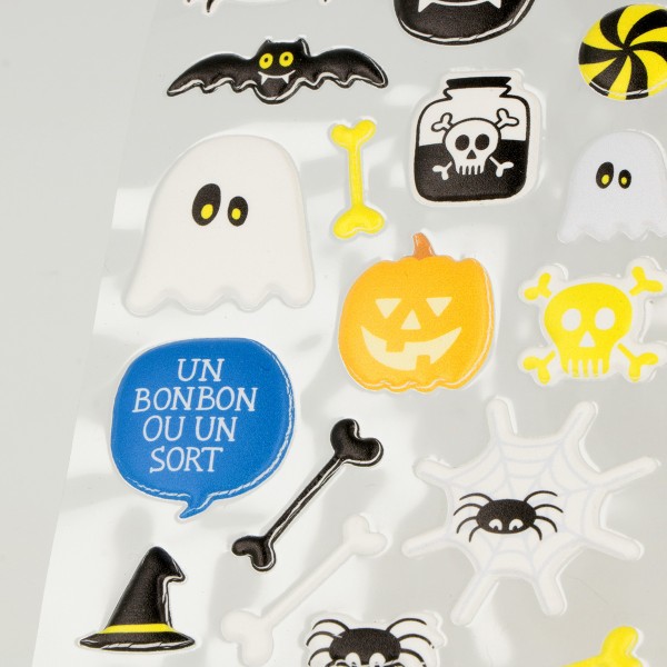 Stickers Puffies Halloween - 23 pcs - Photo n°3