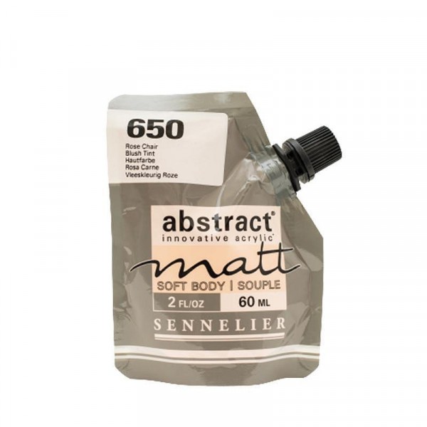 Peinture acrylique Abstract matt - Rose chair - Sachet 60ml - Sennelier - Photo n°1