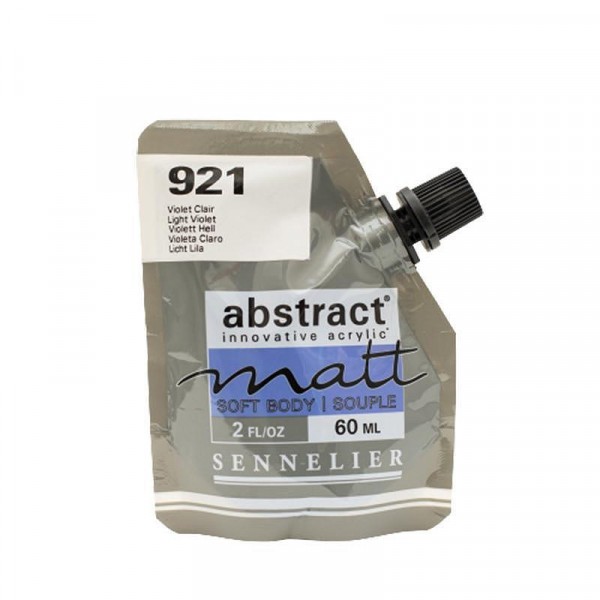 Peinture acrylique Abstract matt - Violet clair - Sachet 60ml - Sennelier - Photo n°1