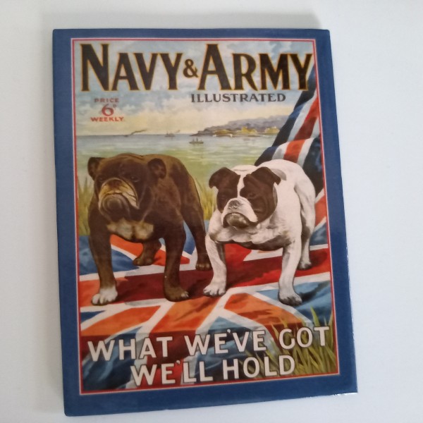 La Marine et l'armée anglaise , et 2 bulldogs - Photo n°1