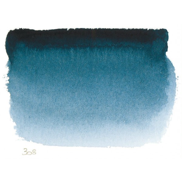 Aquarelle Extra-Fine 1/2 Godet Bleu Indigo Sennelier - Photo n°2