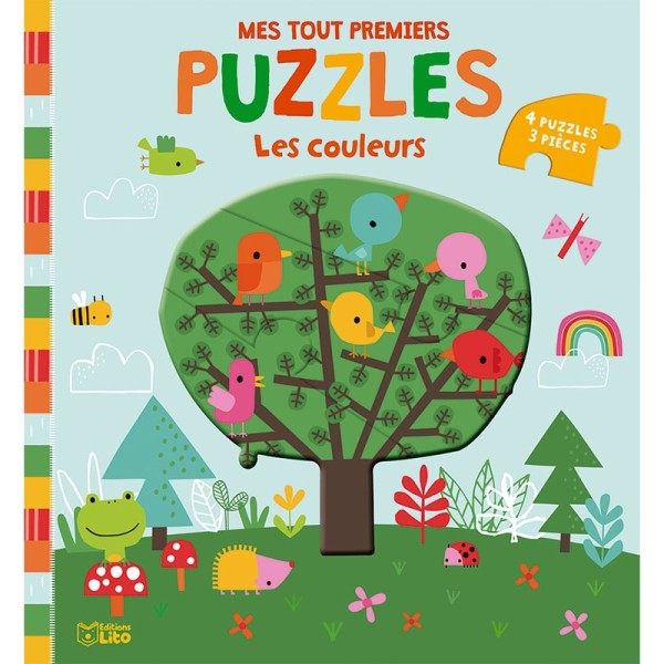 Mes tout premiers puzzles - Les couleurs - Editions LITO - Photo n°1