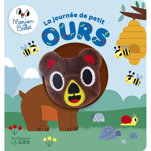 Livre marionnette - La journée de petit Ours - Editions LITO - Photo n°1