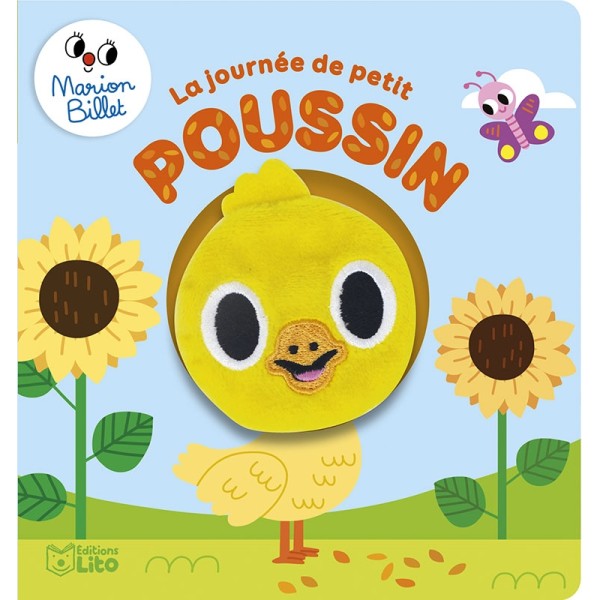 Livre marionnette - La journée de petit Poussin - Editions LITO - Photo n°1