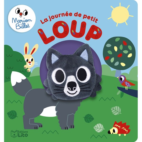 Livre marionnette - La journée de petit Loup - Editions LITO - Photo n°1