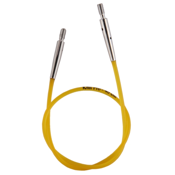 Câbles pour Aiguilles à Tricoter Circulaire Interchangeable KnitPro 20cm - 150cm - Code Couleur - Photo n°2