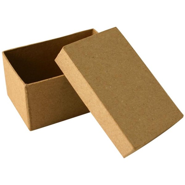 Boîte en carton rectangle 10 cm - Photo n°1