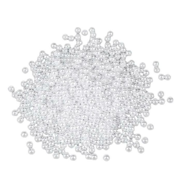 Ensemble de perles en plastique décoratives pour la créativité 