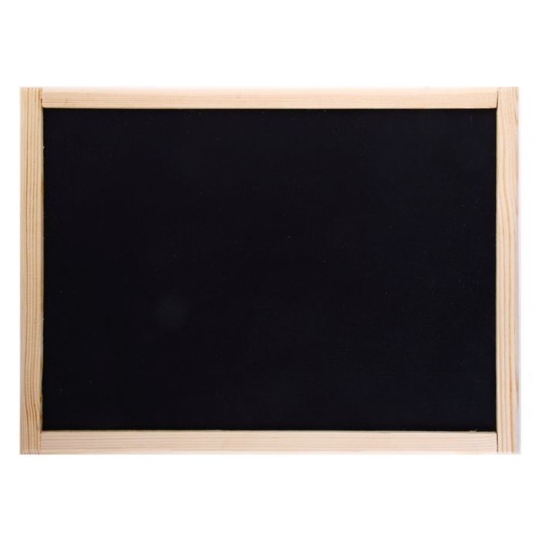 Planche en bois pour dessiner avec de la craie, signe, tableau noir, Tableau Noir, Noir, unilatéral, - Photo n°1