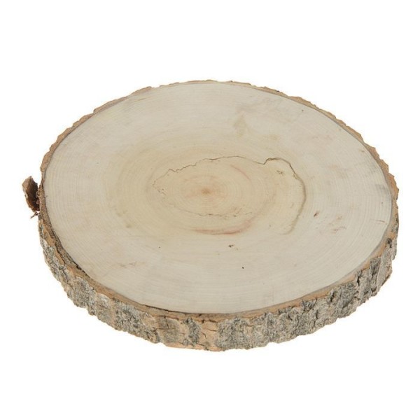Tranche en bois naturel pour la décoration de la Maison Bricolage, branche D'Arbre, Décor À La Maiso - Photo n°1