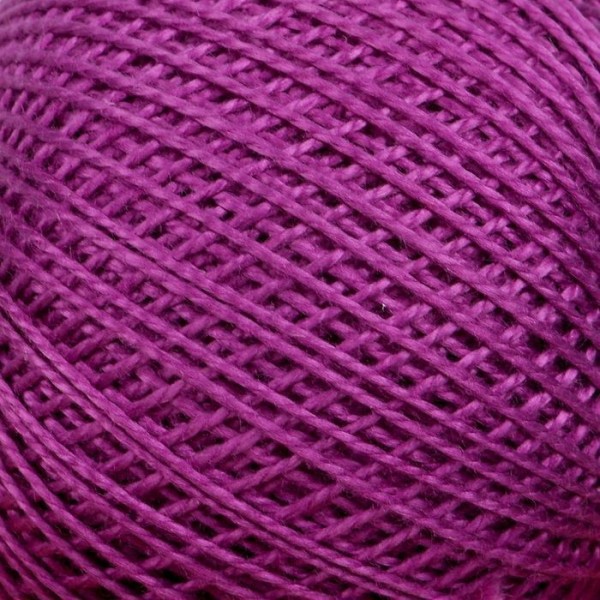 10 pièces fil à tricoter Iris 150m / 25gr 100% coton mercerisé couleur 2112 - Photo n°2
