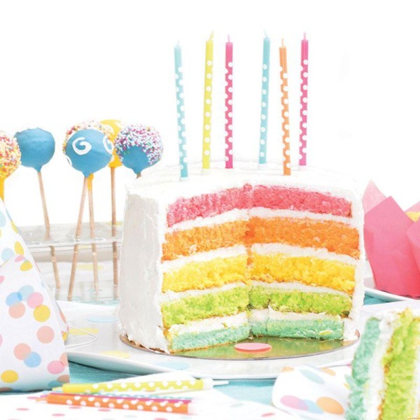Kit Rainbow Cake + Cercle extensible inox - Photo n°2